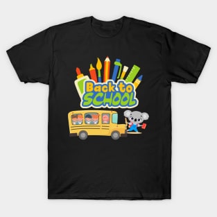 Koala Goes To School - Back To School T-Shirt